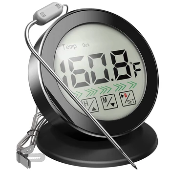 

Digital Meat Thermometer Instant Read, Cooking & Kitchen Thermometer with Backlight LCD Sn Anti-Corrosion