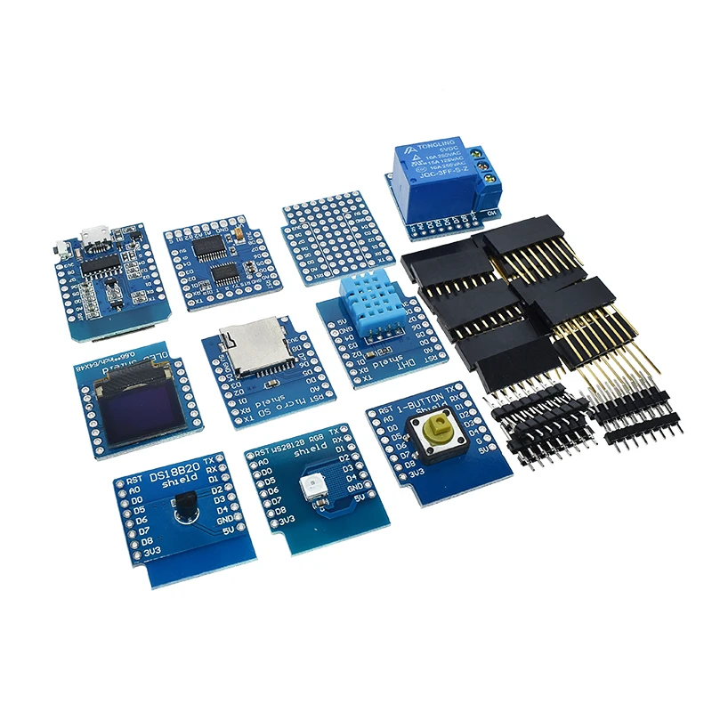 Плата разработки NodeMCU Lua IOT D1 Mini ESP8266 USB WeMos Wi Fi плата 3 В С Pins|Интегральные схемы| |