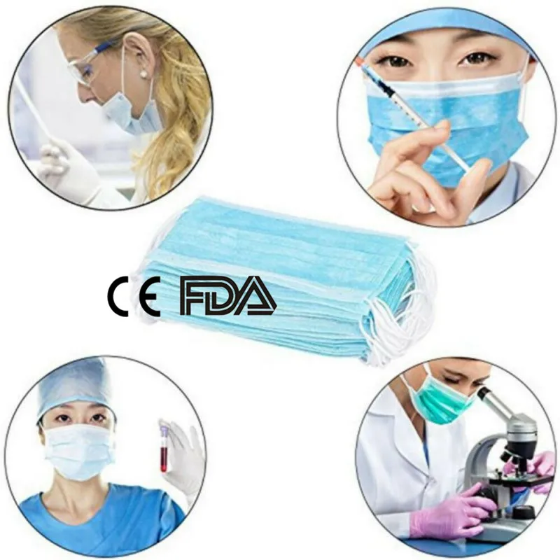 

DHL PM2.5 KN95 Disposable Laye Respirator Mouth Anti Pollution Protective FPP2 Face Mask Filter Facemask Cap masque FFP2 P2 N95