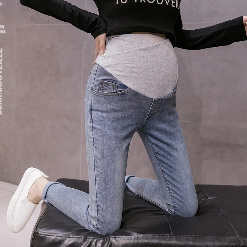 Spring Autumn Denim Cotton Maternity 