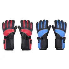 Зимние лыжные перчатки светоотражающие полосы дизайн водонепроницаемые перчатки Сноуборд с подогревом перчатки Теплый снегоход «Snow» перчатки для мужчин и женщин