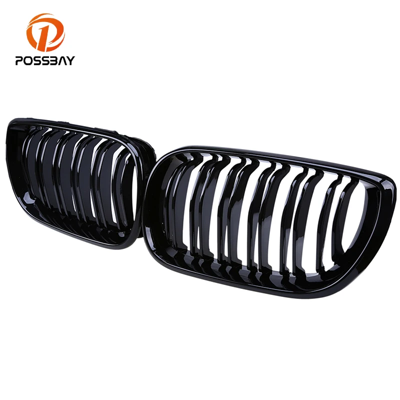 POSSBAY Car Front Grille Fit for BMW 3-Series E46 Touring 2001/2002/2003/2004/2005/2006 Facelift Automobiles Grills | Автомобили и