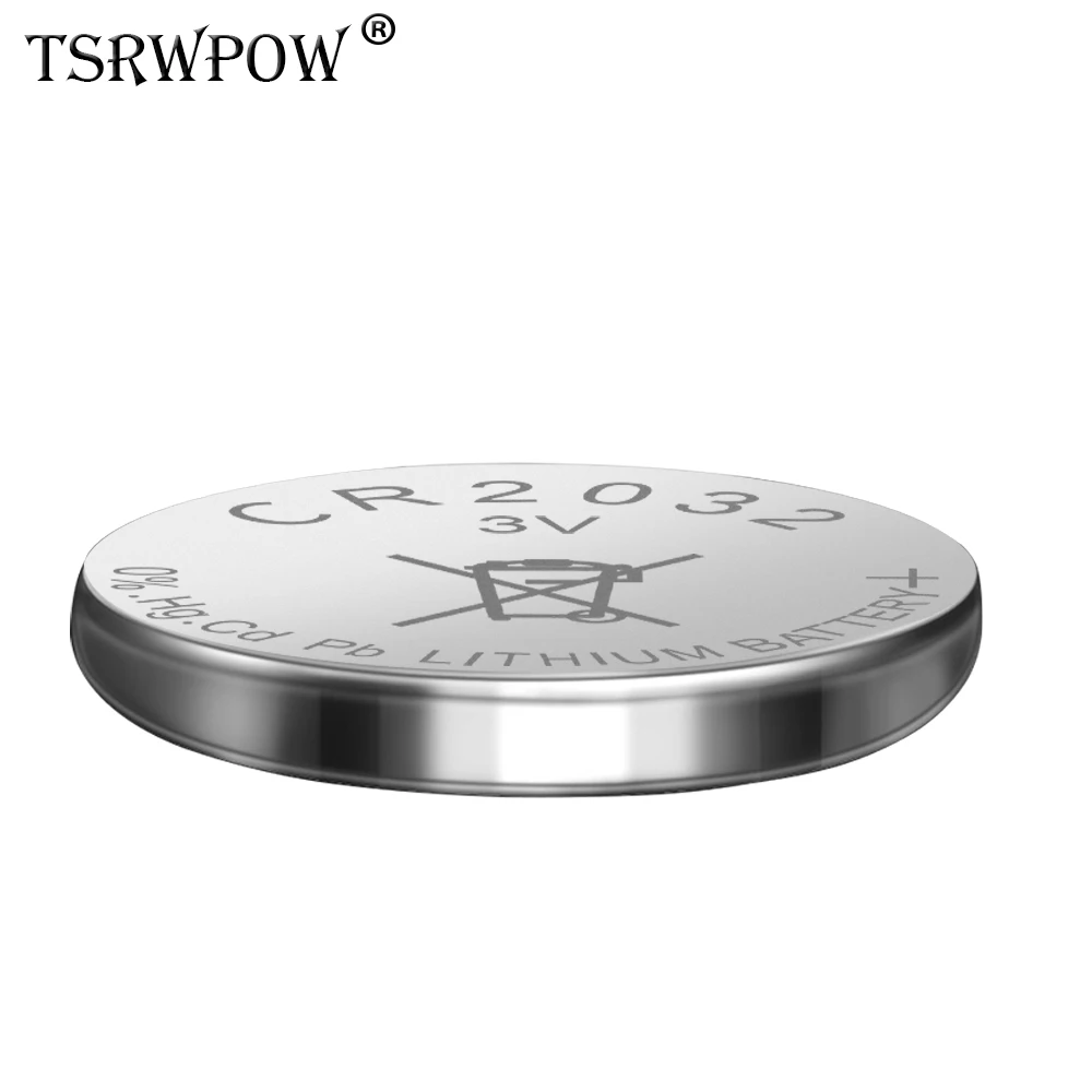 Часовая батарейка TSRWPOW cr2032 литиевая батарея для часов калькуляторов 3 в