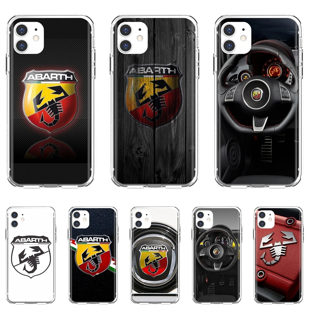Для Samsung Galaxy A12 A31 A41 A51 A71 A20e A21s M30 A10 A30 A40 A50 A60 A70 мягкие чехлы abarth-Z-logo-super-car | Мобильные