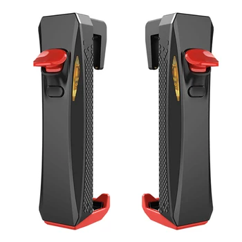 

F11 Mobile Game Controller for Android Ios Phone PUBG Game Trigger 4 Frequency Up to 30 Clicks Per Second 2 Pcs Red