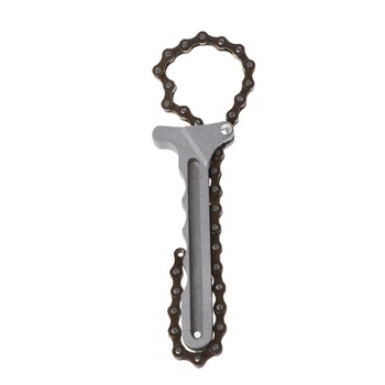 

New Arrive 1PC Adjustable Car Engine Oil Filter Chain Grip Wrench Spanner Remover Tools Plier Drop Shipping Support