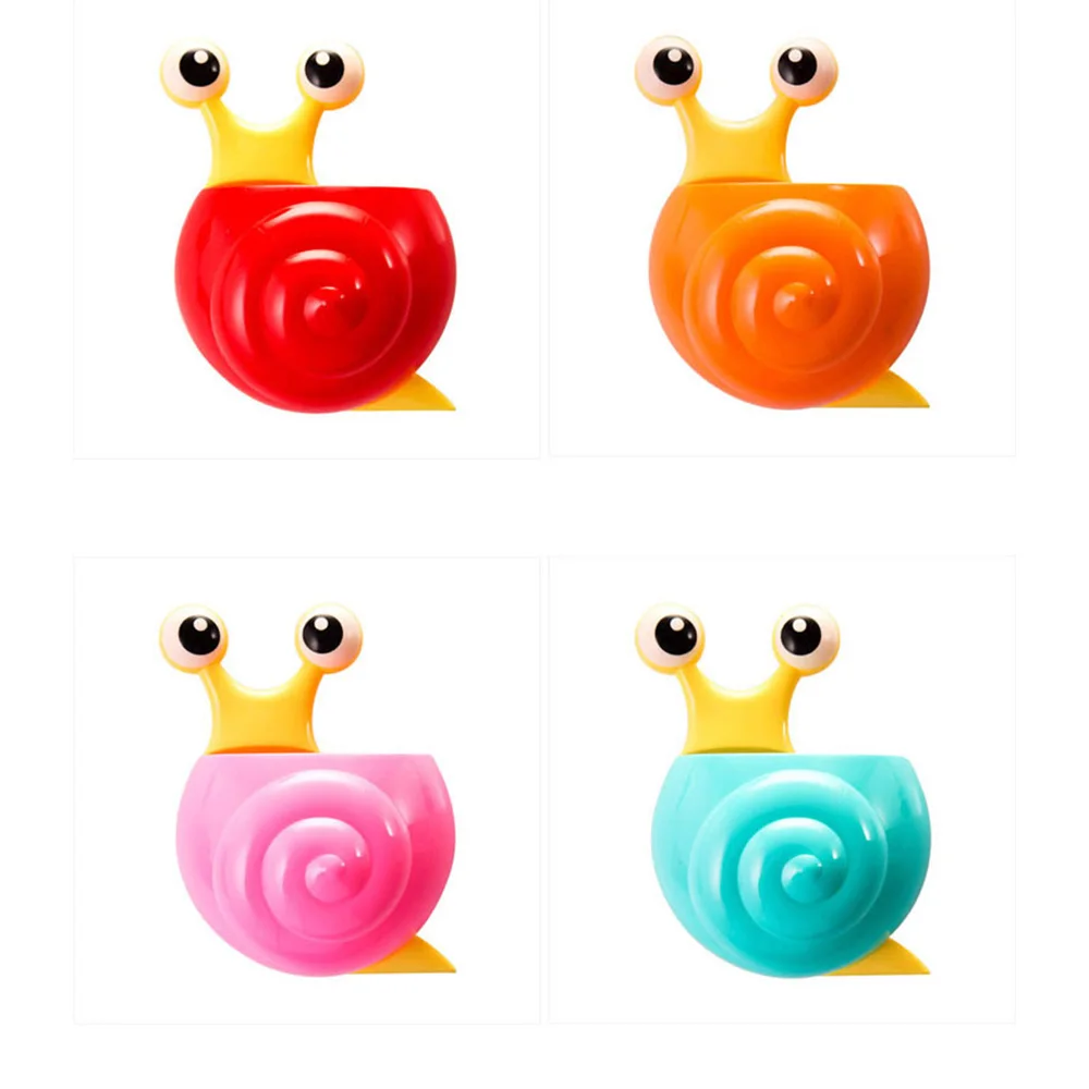 Bathroom Wall Hanging Suction Cup Storage Toothbrush Holder Cartoon Toiletries Toothpaste Holder Wall Suction Bathroom Sets