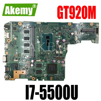 

New! Akemy X302LJ MAIN_BD._4G/I7-5500U/AS GT920M V2G Motherboard For Asus X302L X302LA X302LJ Laptop Mainboard 100% Tested