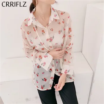 

Women Casual Floral Turn-down Collar Full Polyester Regular Broadcloth CRRIFLZ