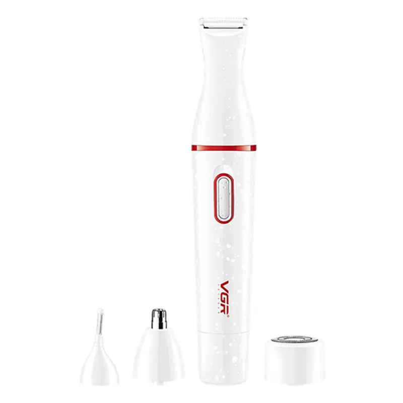 4in1 Women Electric Facial Hair Remover Cheek Lip Hair Removal Kit Face