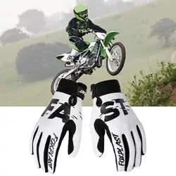 1Pair Useful Motocross Gloves Anti-skidding Accessory Motorcycle Sports Gloves for Exercise Motorcycle Gloves