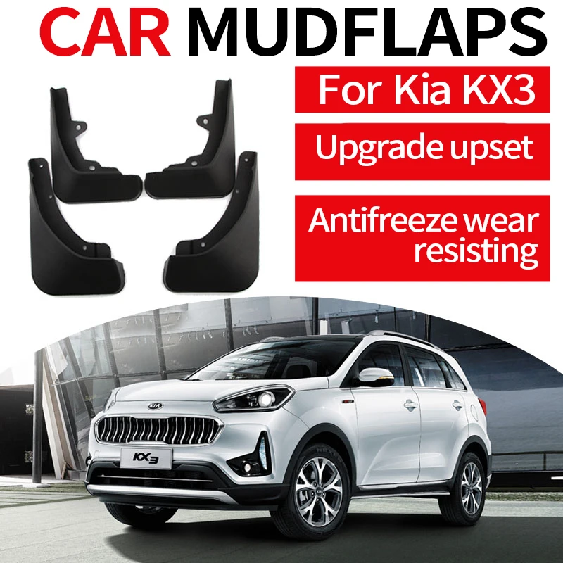 

4pcs Front Rear Car Mud Flaps For Kia Seltos KX3 Sportage 2015- 20 Splash Guards Mud Flap Mudguards Fender Mudflaps Accessori