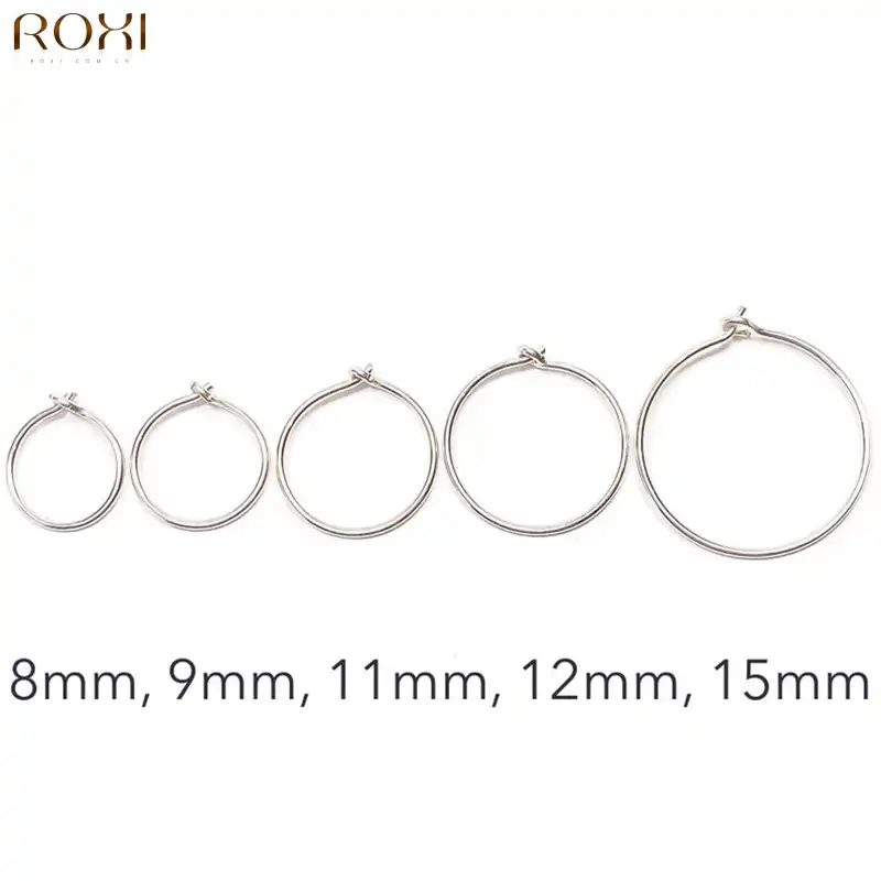 Модные 2019 простой: золото, серебро 925 пробы серебряные круглые серьги-обруч Круг Серьги в виде тонкого кольца уха кольцевые серьги ювелирных изделий Z4