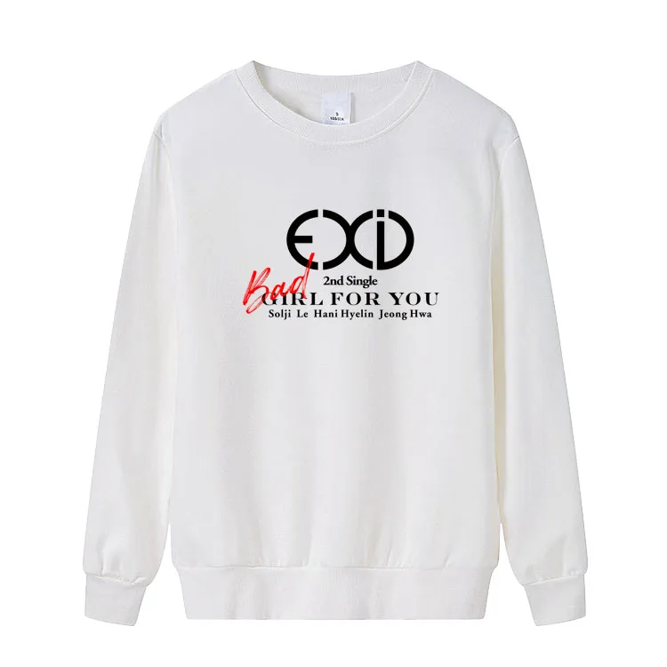 Новое поступление kpop exid bad girl для вас альбом все имя члена печать тонкие толстовки