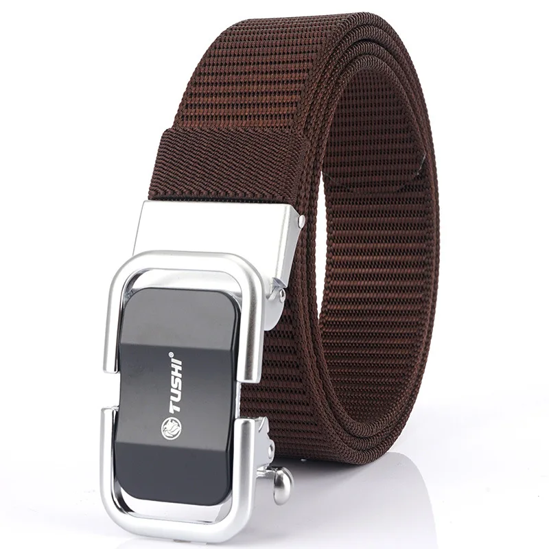 

Men Belt Leather Luxury Brand Knitted Nylon Metal Aesthetic Accessorie Ketting Riem Trending Product 2020 Tactical Belt Military