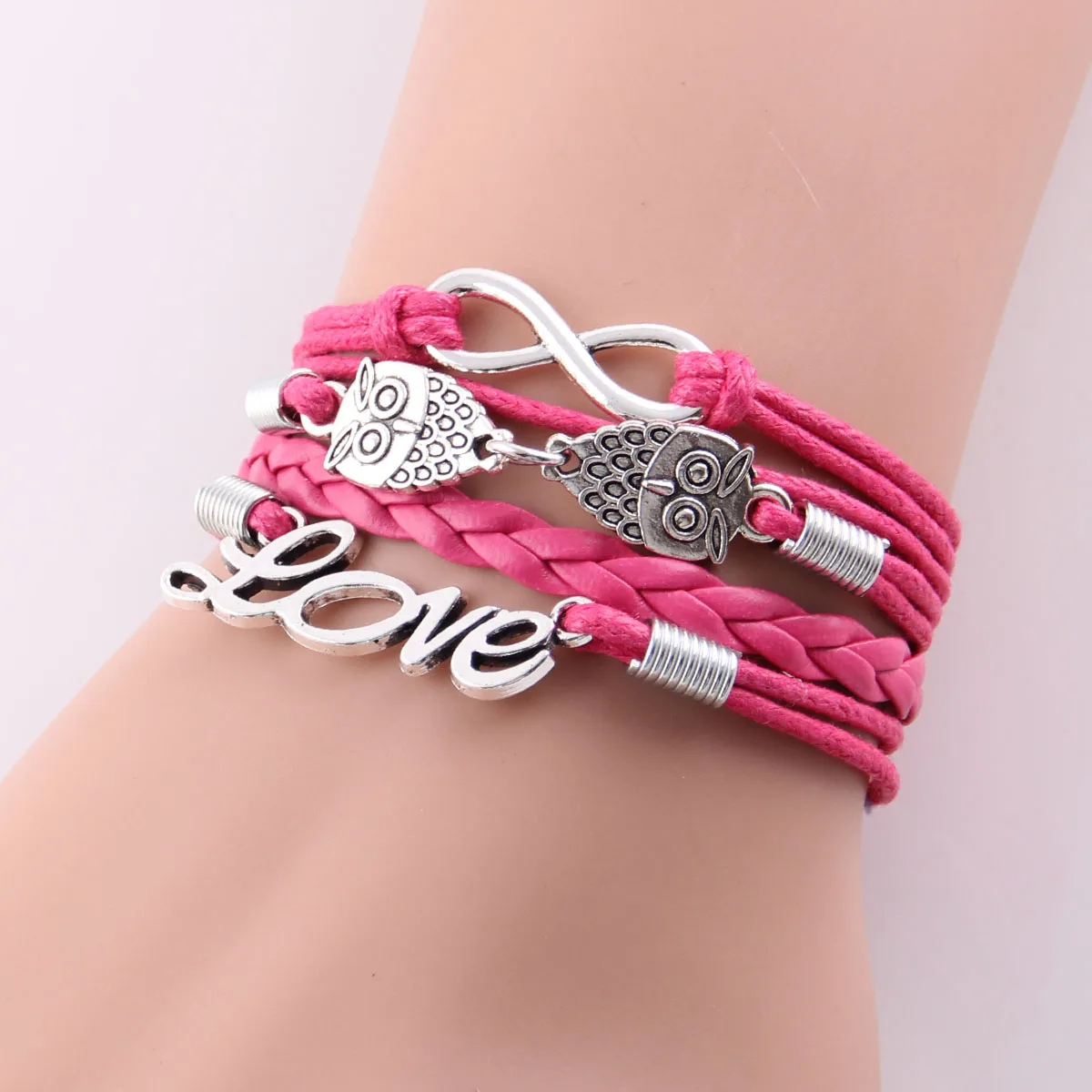 Designer Infinity And Owl Bracelet – Channel Your Inner Fashionista