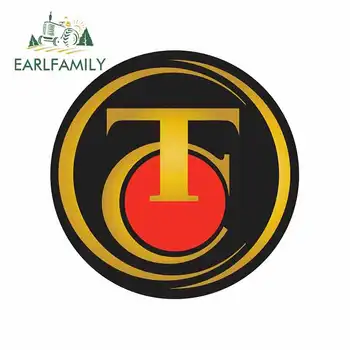 

EARLFAMILY 13cm x 13cm For Thompson Center Arms Hunting Vinyl Graphic Decal Vintage Car Personality Creative Decals Pull Flower