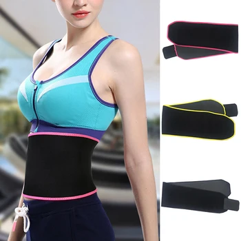 

Waist Trainer Belly Slimming Trimmer Sweat Waist Belt Body Shaper Outdoor Workout Running Wide Waistband Corset Waist Shaper