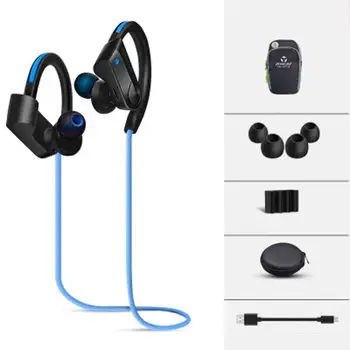 

Portable Wireless Bluetooth Headphone Waterproof Stereo Earphone In-Ear Sports Bluetooth Headsets for Phone