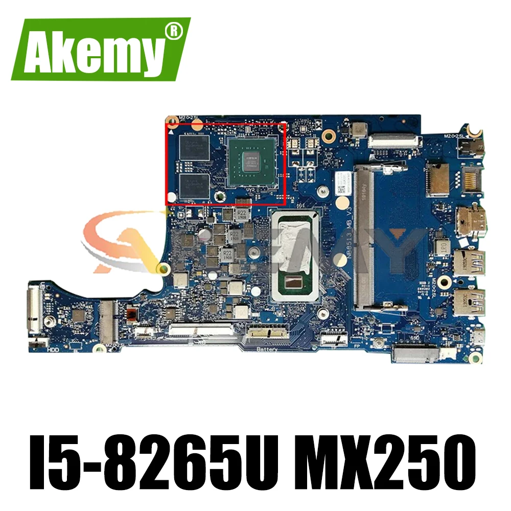 Материнская плата для ноутбука Acer Aspire 5 A514 Φ 4G-RAM MX250 2G-GPU NB8513 100% полностью