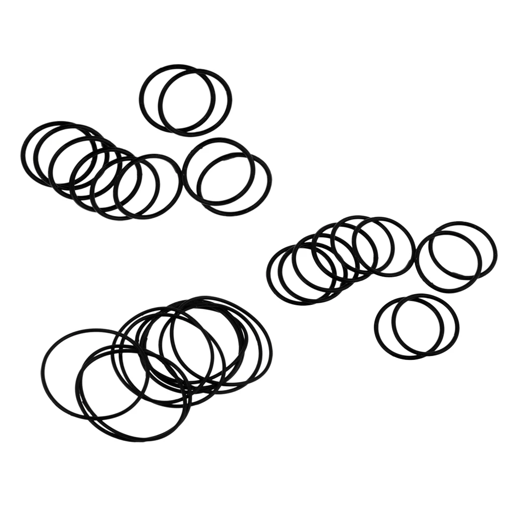 Sealing Ring/Rubber Gasket/Sealing Washer, Pack of 30, Enough Spare Parts for Flashlight