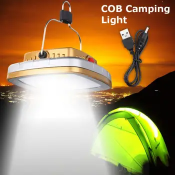 

2020 Super Bright Solar LED Lighting Gold Camping Tent Light USB Rechargeable 300lm Lumens Outdoor Hiking Emergency Tent Lamp