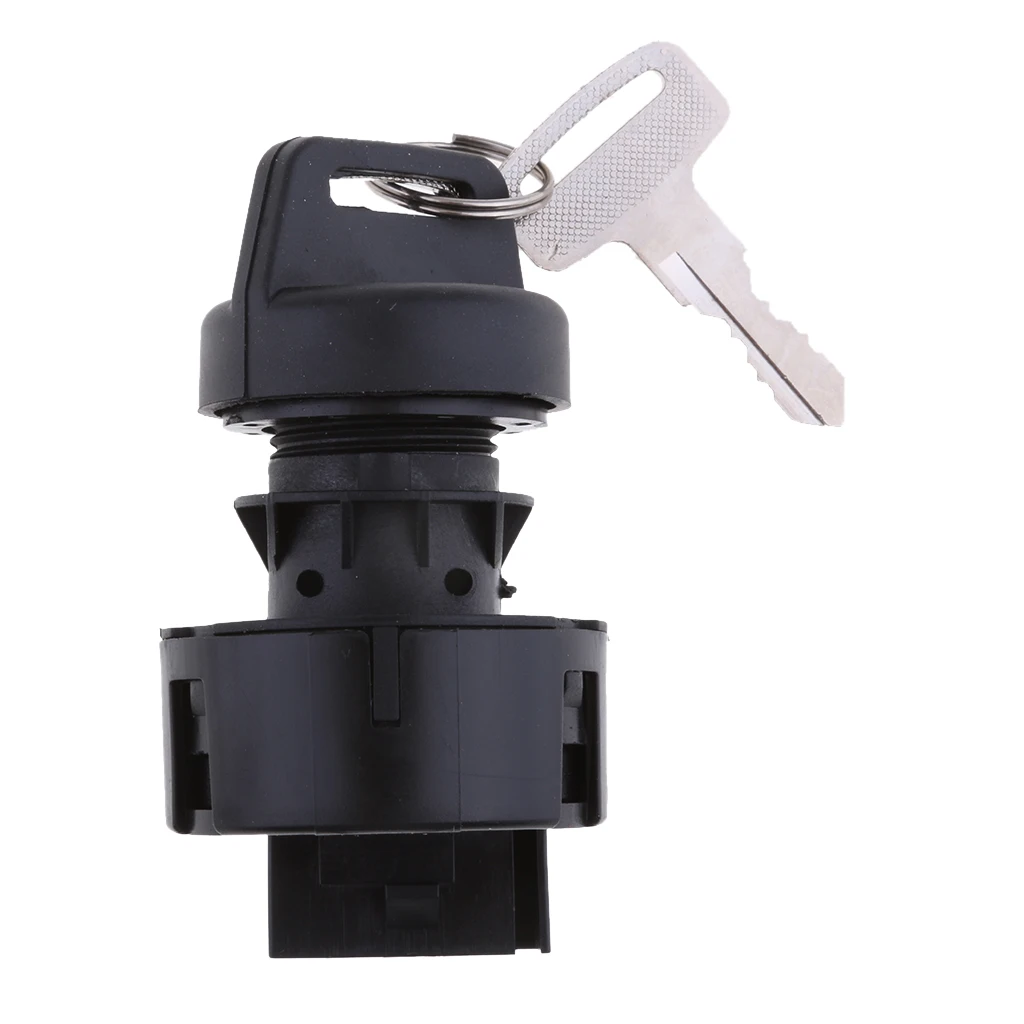 Ignition Key Switch for Polaris Scrambler 500 2x4 4x4 2000 2001 ATV 4 Pins