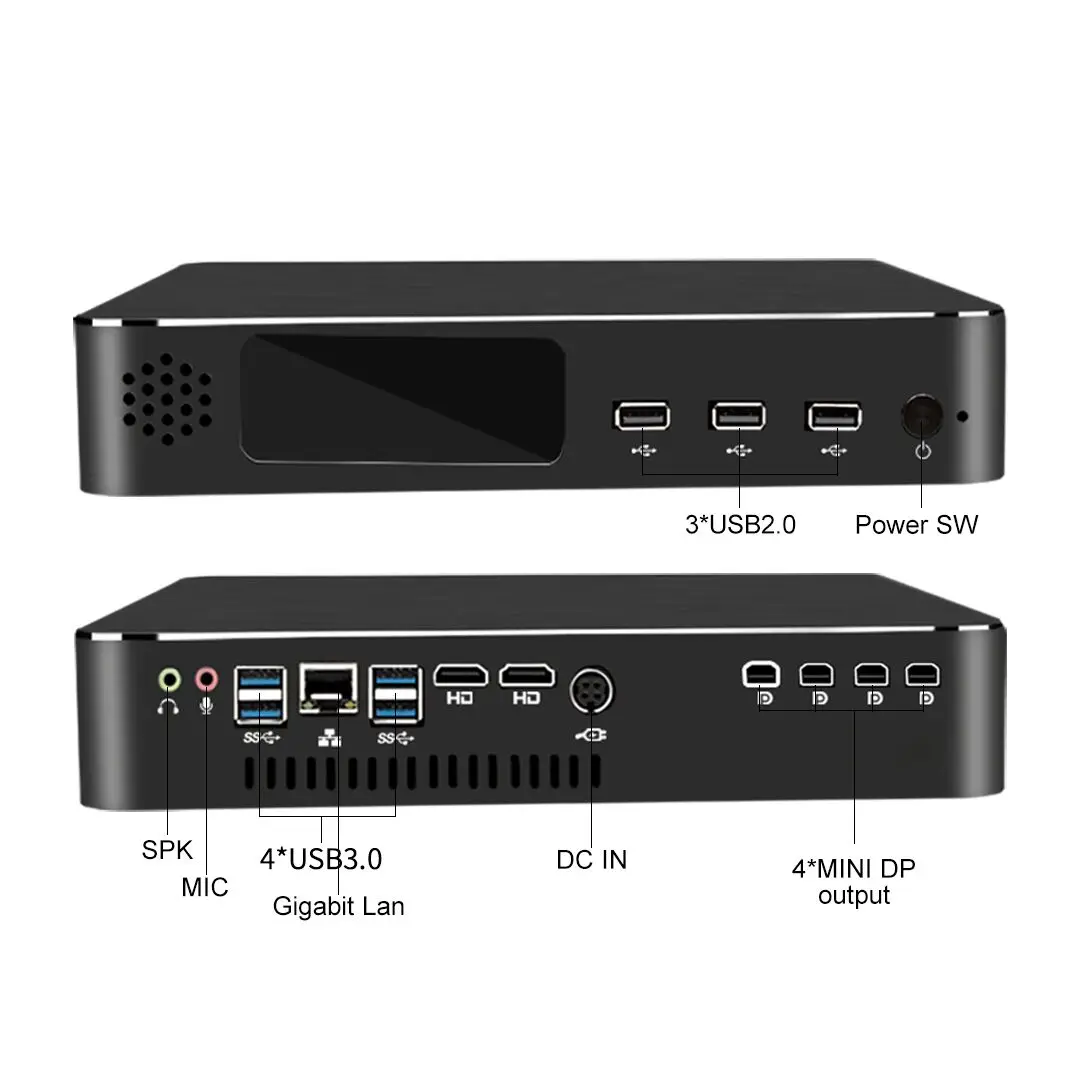 Partaker B19 Mini Desktop PC with E3-1231V3, P620 2G, P1000 4G Dedicated Graphics - Ideal for Design, Video Editing, and Modeling. Description Image.This Product Can Be Found With The Tag Names Cheap Mini PC, Computer Office, High Quality Computer Office, Mini pc