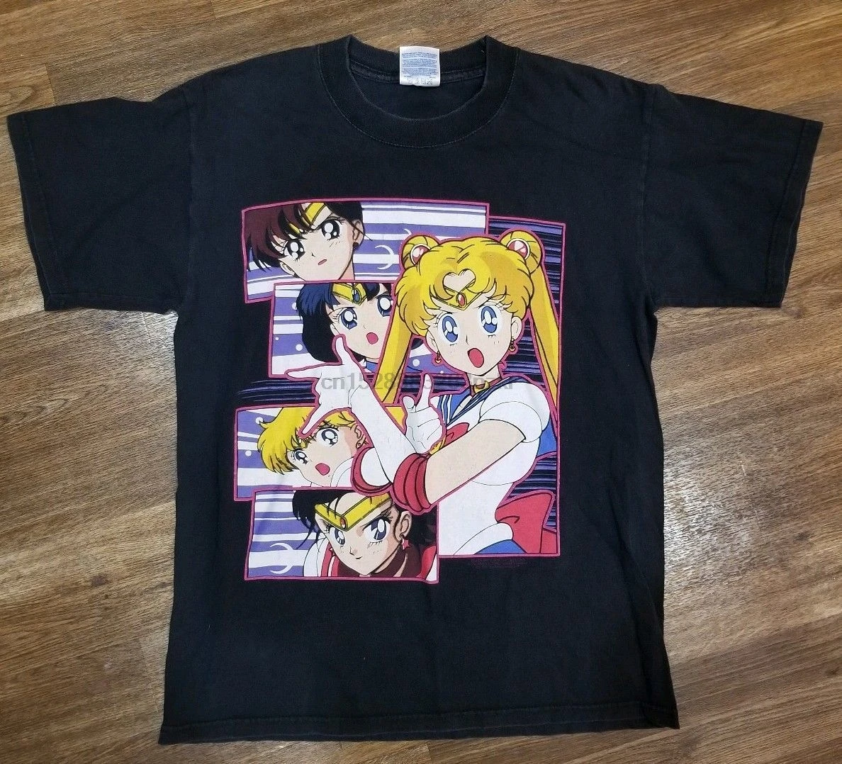 ヴィンテージセーラームーンシャツ復刻米国全サイズブランド 18 新しい Tシャツ男綿激安セール綿 100 Aliexpress