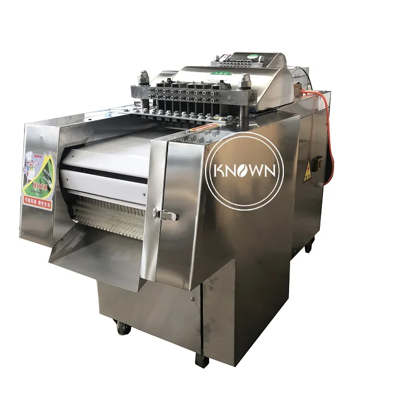 

Best selling automatic fresh/frozen chicken meat cutting machine price meat bone cube cutting machine for hole chicken