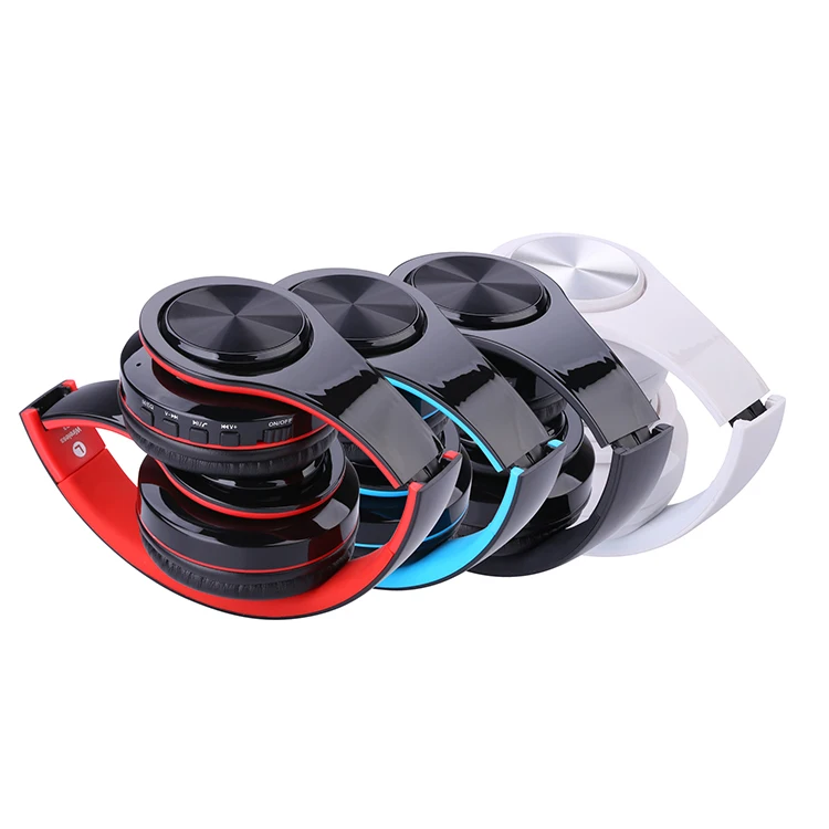 Wireless Headphones Over Ear Bluetooths Foldable Hi-Fi Wireless Headset 