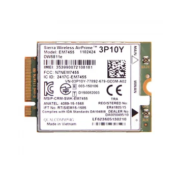 

High Quality For Dell DW5811e Snapdragon X7 LTE 3P10Y Sierra EM7455 4G WWAN Card Module