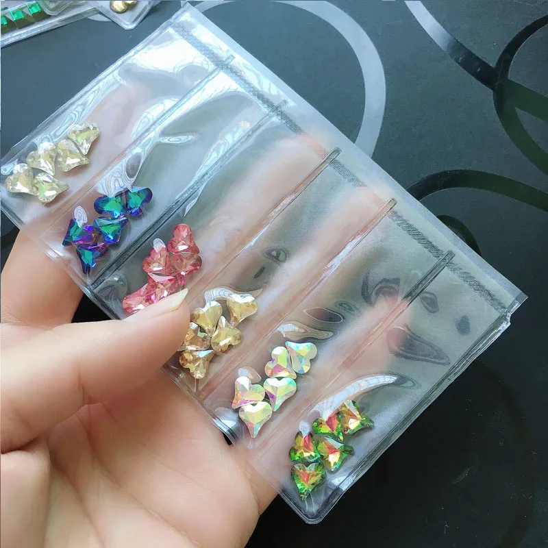1 упаковка, разноцветные Стразы для ногтей, алмазные каплевидные камни в виде конского глаза, блестящие драгоценные камни, маникюрные украшения для ногтей - Цвет: 31