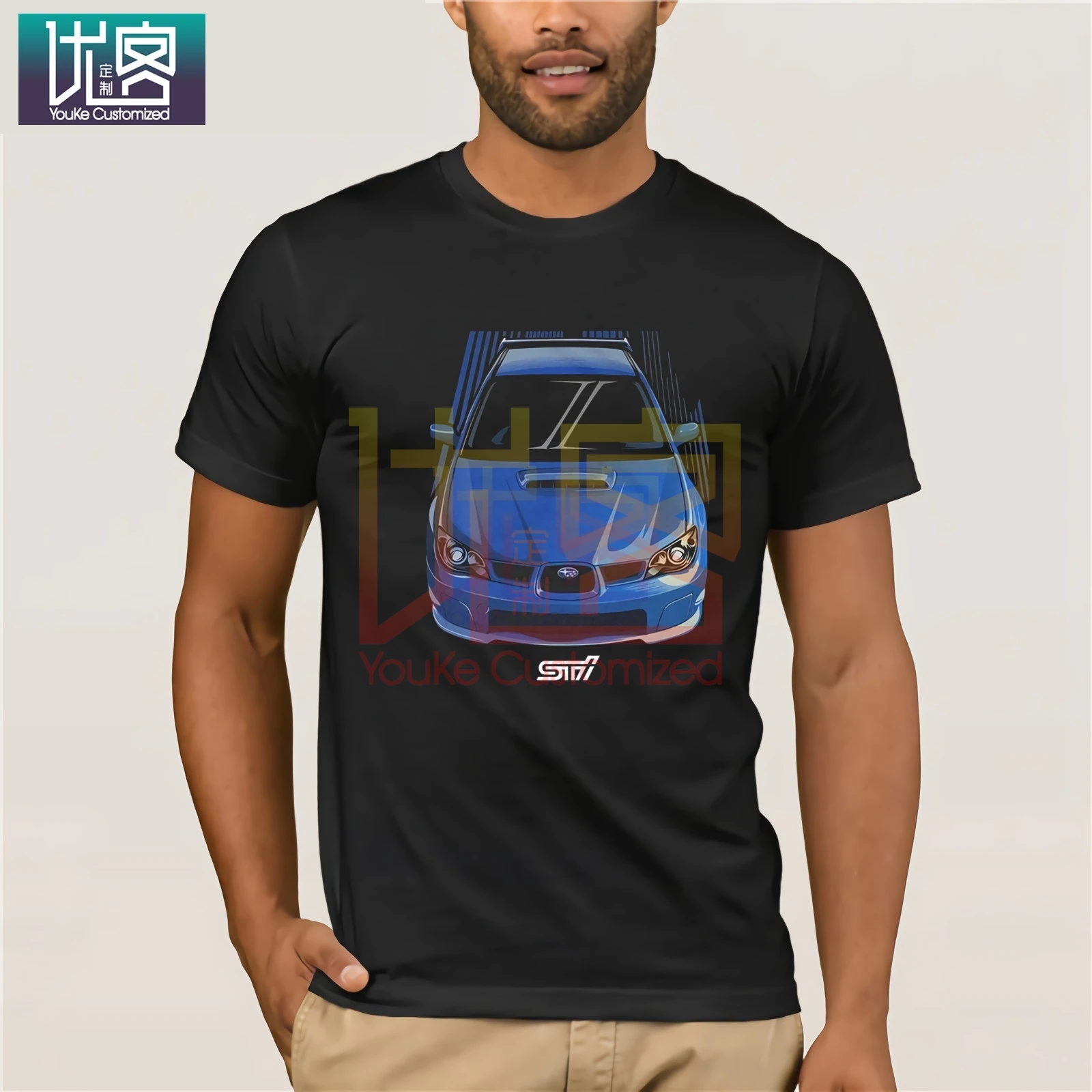 Лидер продаж 2020 летняя футболка Subie с японским автомобилем WRX STI JDM