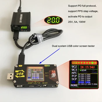 

Full protocol mobile phone fast charge charger module QC4.0pd3.0 flash charge Huawei SCPFCP Apple fast charge motherboard