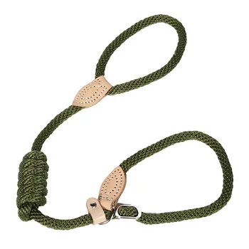 

Papipet P Chain Leads Nylon Dog Leash Slip Collar pet Walking Mountain Climbing Rope pet Traction For small Medium Large Dogs