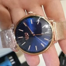 LIGE-reloj analógico de acero inoxidable para mujer, accesorio de pulsera de cuarzo resistente al agua con calendario, complemento informal ultrafino de marca de lujo con diseño moderno