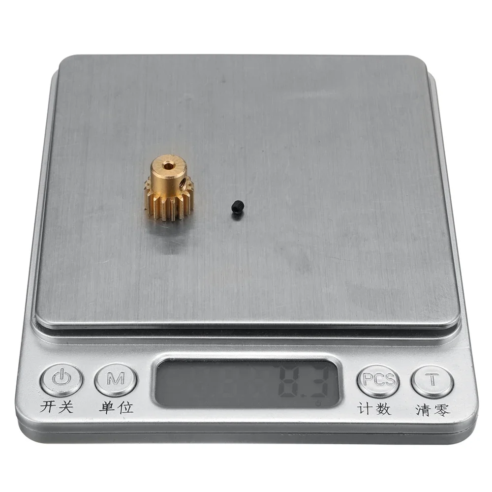 SG 1603 1604 UDIRC 1601 RC Car Spare Copper Motor Gear 16T 0.6M 1603-036 Vehicles Model Parts