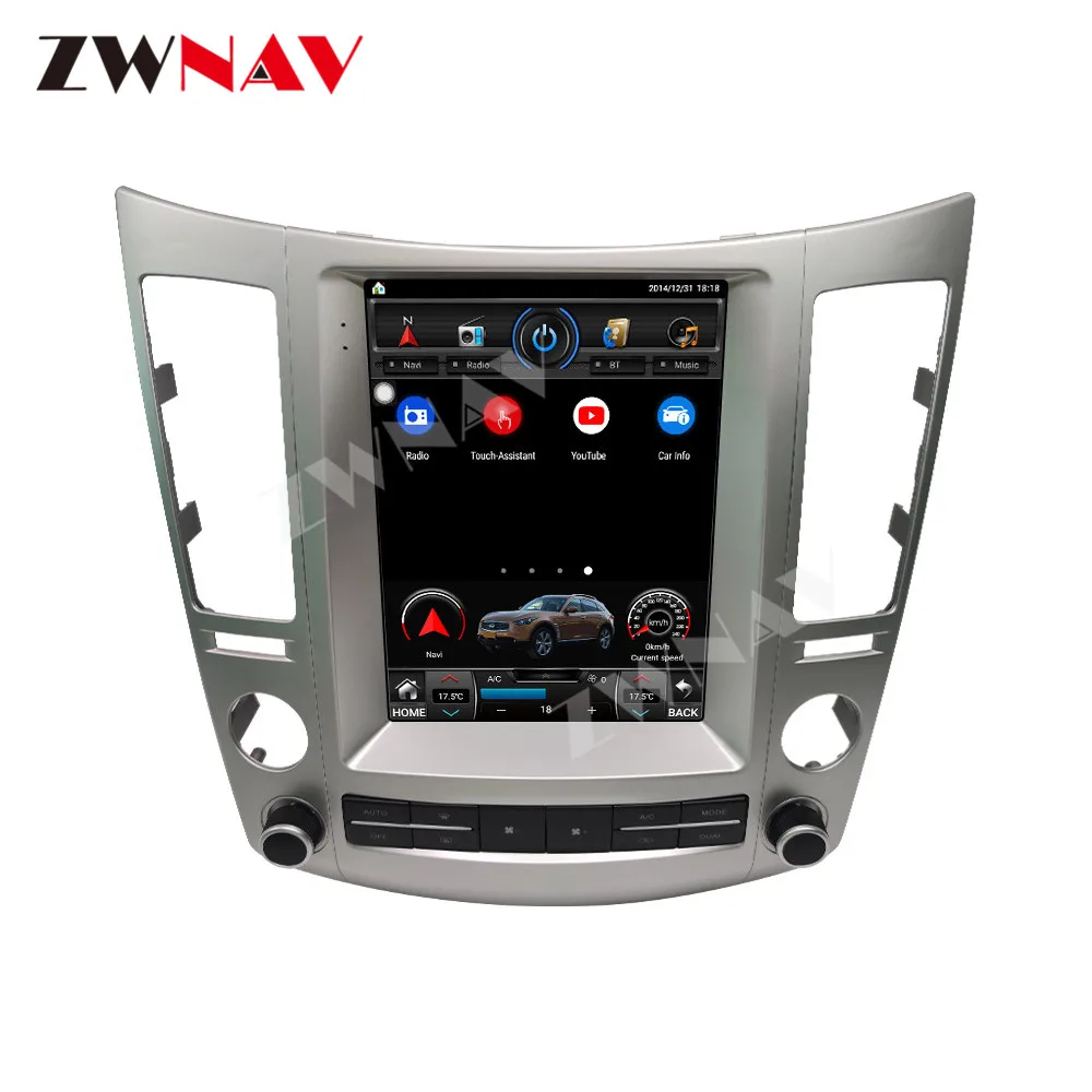 Android 9 PX6 вертикальный Tesla IPS экран для Hyundai Veracruz IX55 2006 2012 DSP автомобильный DVD GPS