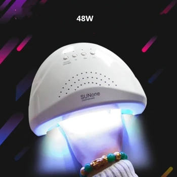 

SUNone 48W UV Lamp Gel Nail Dryer LED White Light Machine Curing Lamp for Gel Polish Nail Art Tools Factory sales