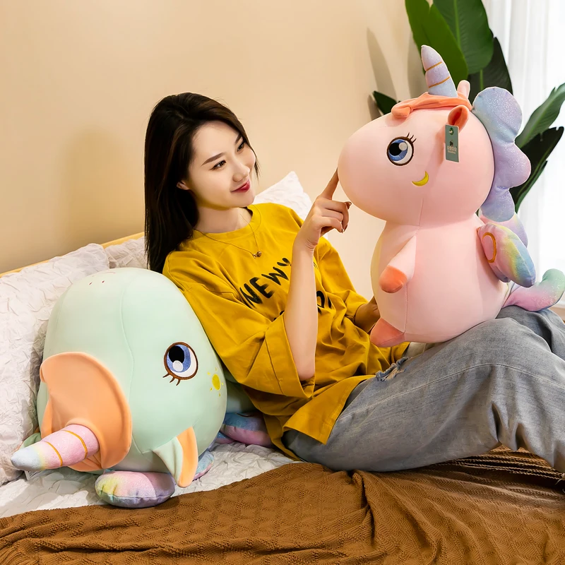 Chubby Giant Unicorn Plush Toy