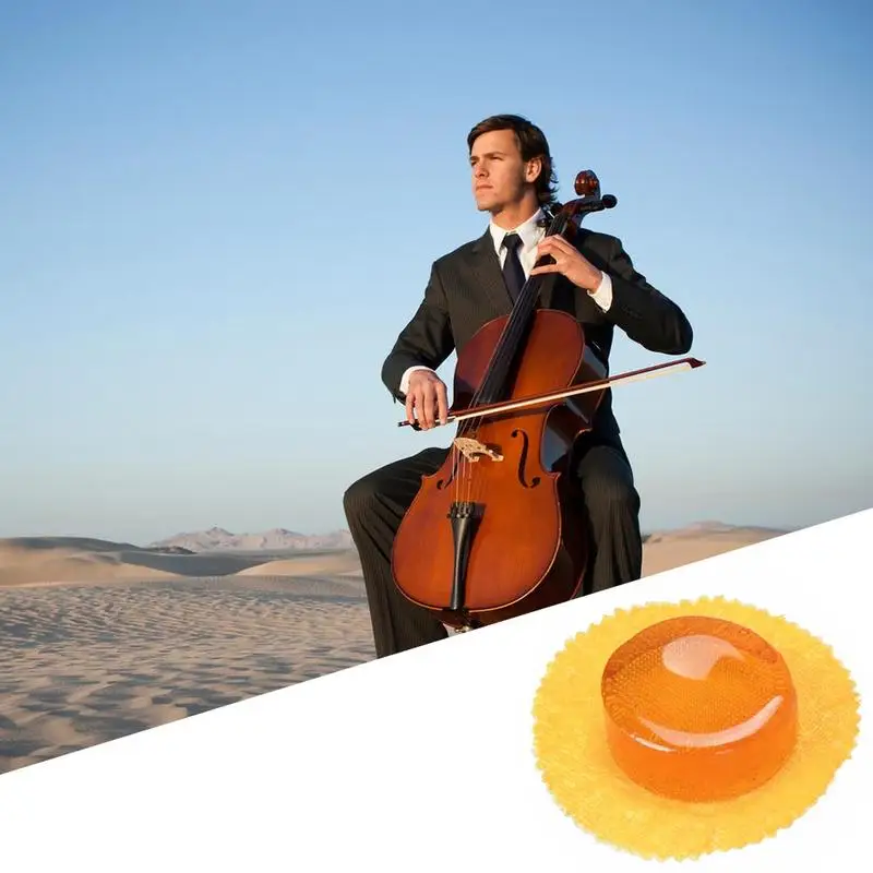 1 шт. прозрачная желтая канифола из смолы для Erhu Viola Dust смыченная 20 г с виолончелью