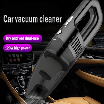 

Car Vacuum Cleaner 12V With 120W For Auto Mini Portable Wet Dry Handheld Duster car vacuum cleaner автомобильный пылесос