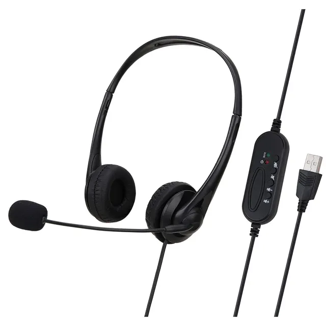 Pc Computer Laptop Headphone With Noise 