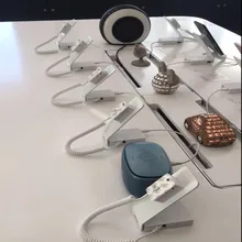 30 компл./лот) l-образный дизайн air express Мобильный для безопасности мобильного телефона Подставка с подзарядкой пульт дистанционного управления сигнализации