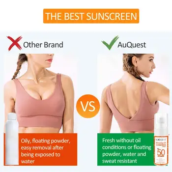50ML UV Sunscreen Mist Outdoor Oil free Sunscreen Spray Waterproof SPF 50 Sun Protection For