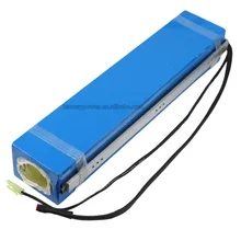 

13S4P 18650 e-bike 384w battery rear rack ebike battery 48v 8Ah