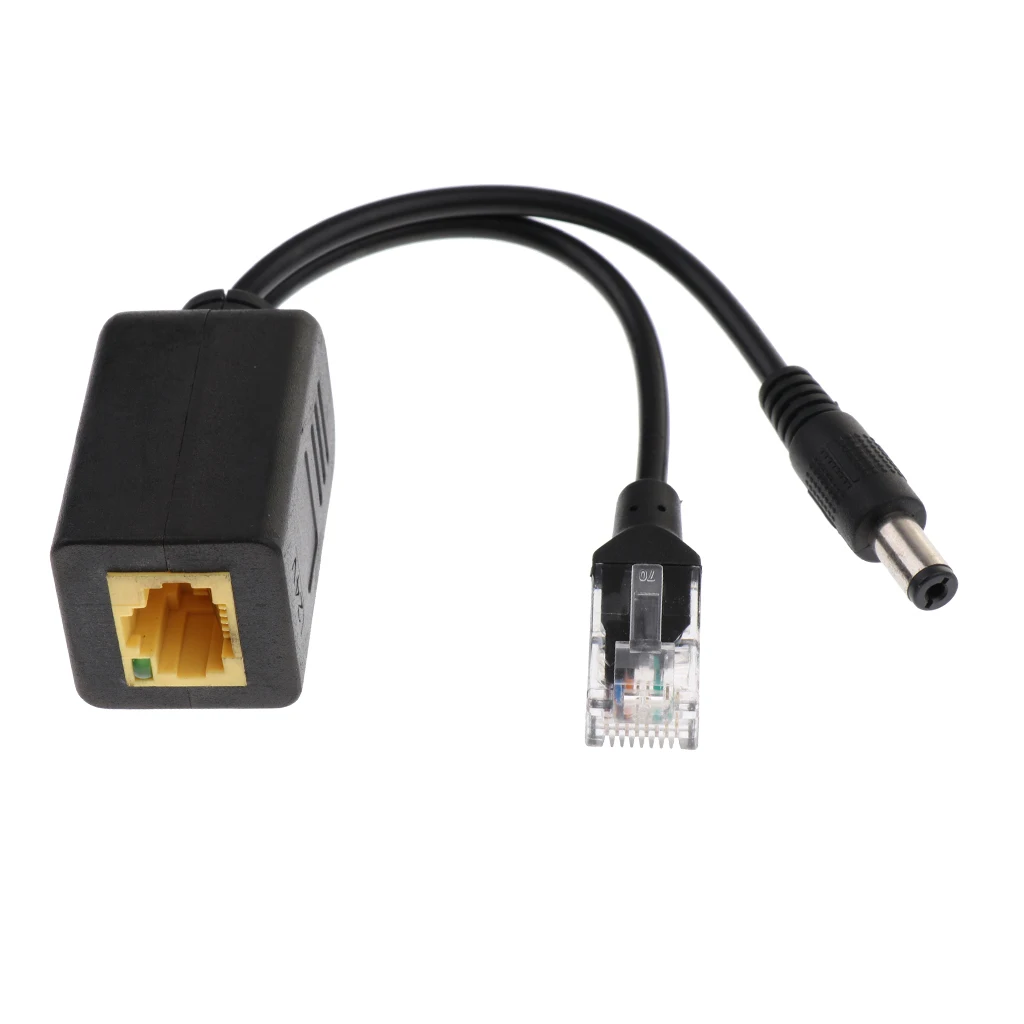 PoE Splitter Power Over Ethernet 24V-12V Compliant IEEE802.3af