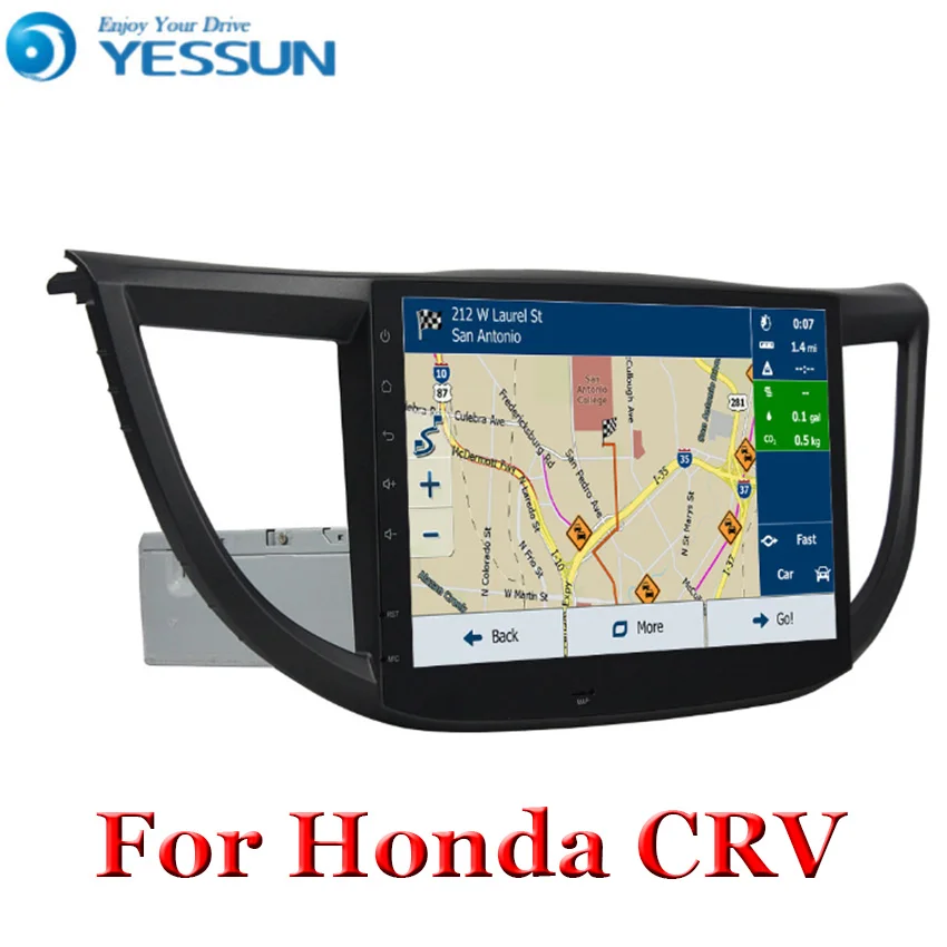 Sale Android 9 4G RAM Octa core DSP Car Radio Multimedia Audio Player Navigation GPS For Honda CRV 2012 2013 2014 2015 2016 5