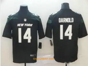 26 Le'Veon Bell 33 Jamal Jets 14 Sam Darnold мужчины футбол Джерси 95 киннен Вильямс 57 C. J. Майки Mosley 12 Joe namak - Цвет: Синий